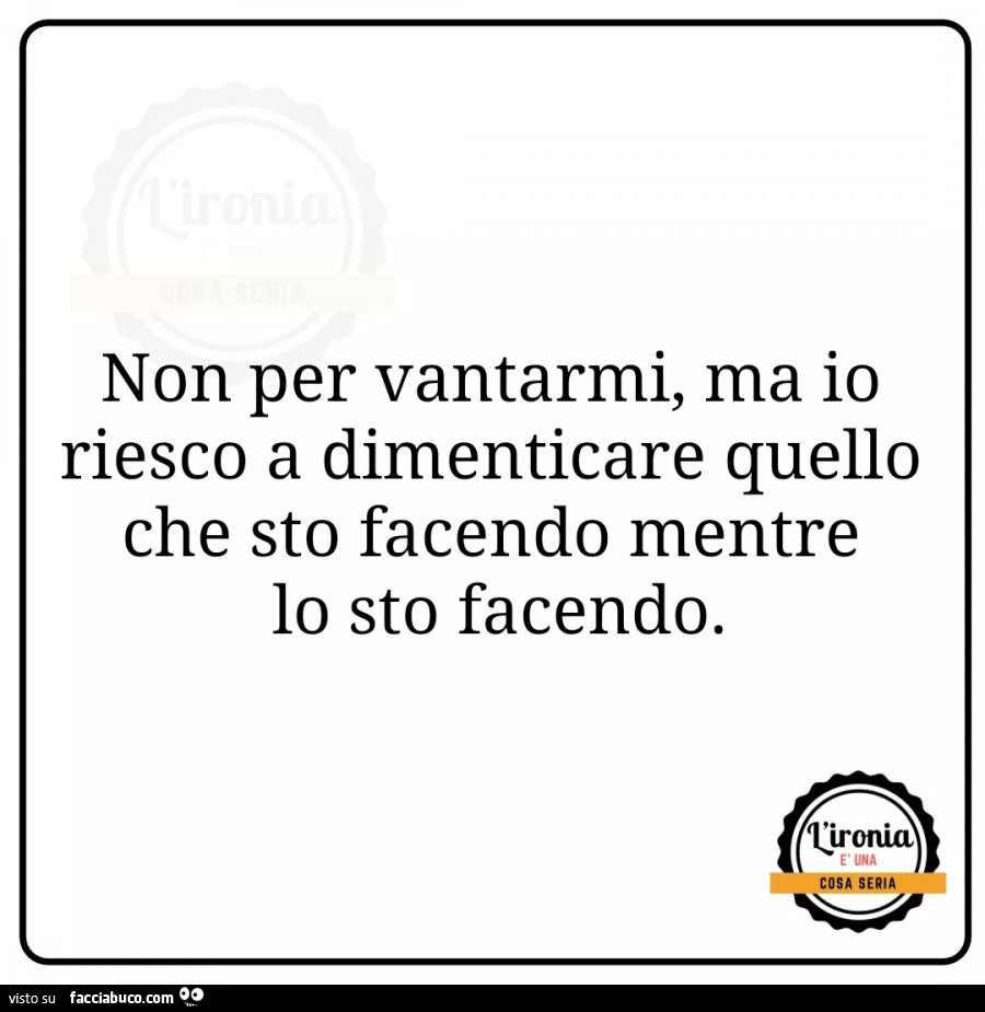 Cosa stai cercando di dimenticare?, Not