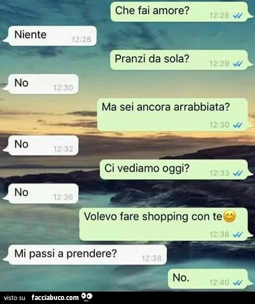 Donne e shopping