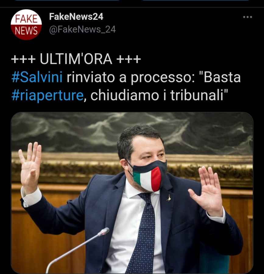 Salvini #iochiudo… i tribunali