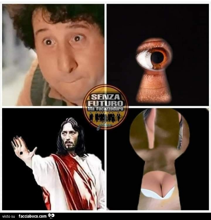 Alvaro vitali Gesù mano bucata