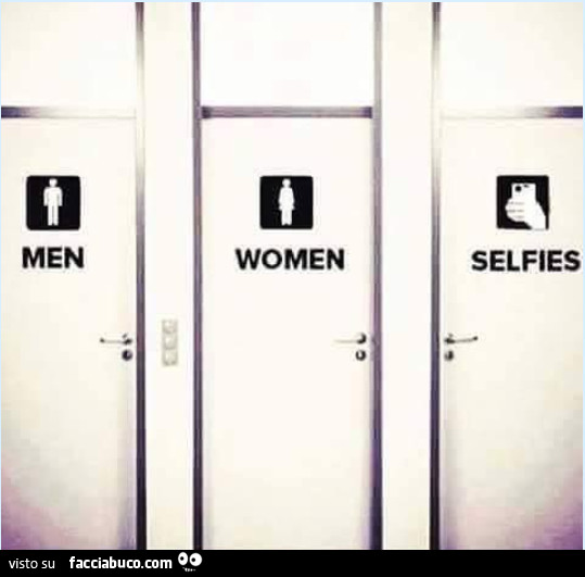Bagno Men. Women. Selfies