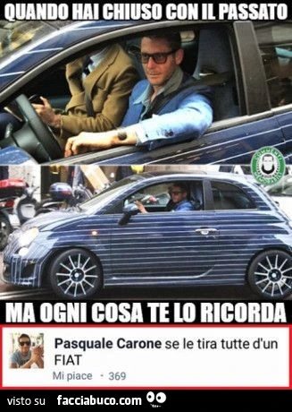 Quando hai chiuso con il passato ma ogni cosa te lo ricorda