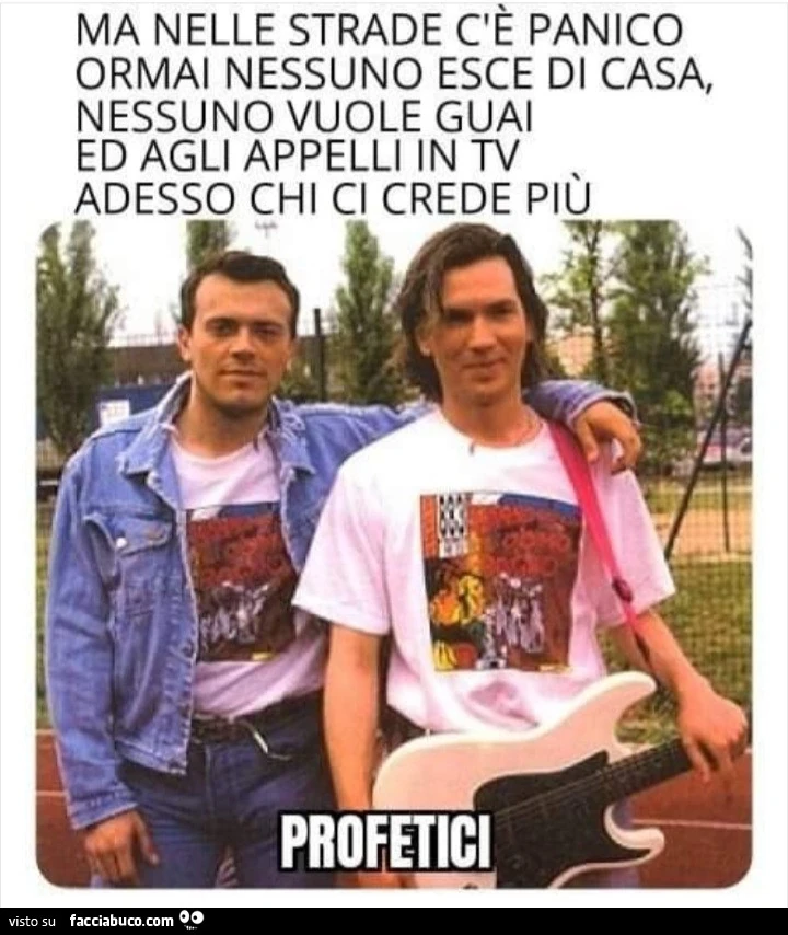 Ma nelle strade ce panico ormai nessuno esce di casa