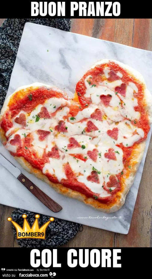 Buon pranzo col cuore