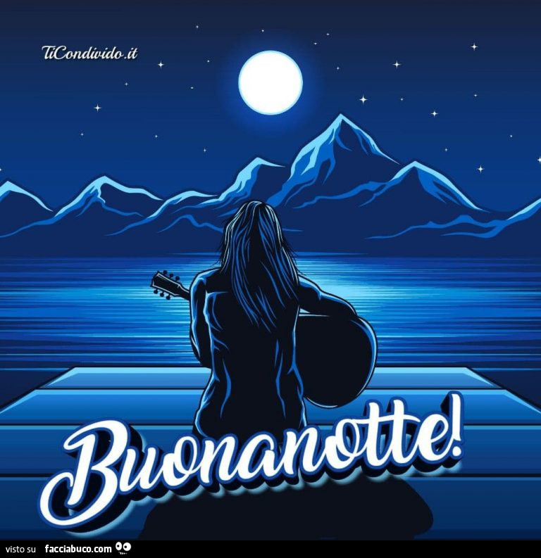 Buonanotte con chitarra