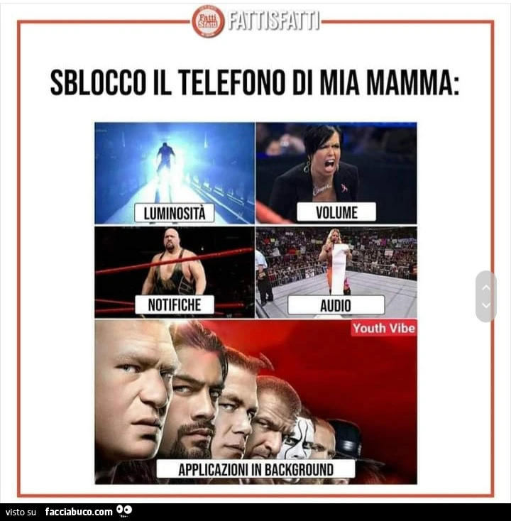 Sblocco il telefono di mia mamma luminosità volume