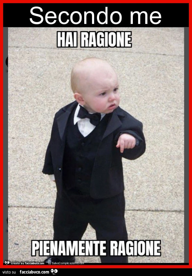 Secondo me