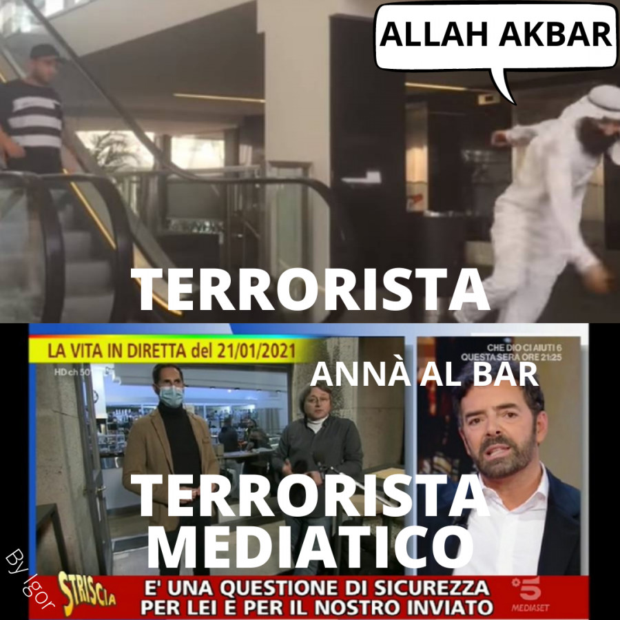 Terrorismo mediatico al bar