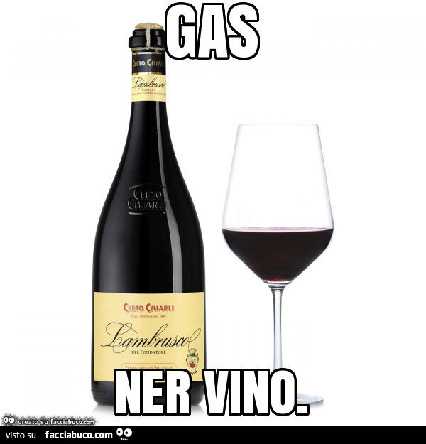 Gas ner vino
