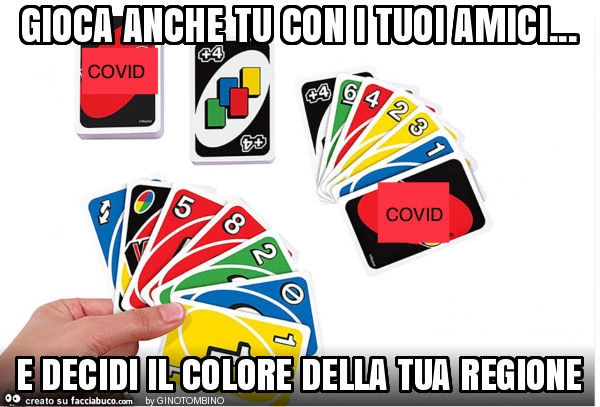 Gioca anche tu con i tuoi amici&hellip; e decidi il colore della tua regione