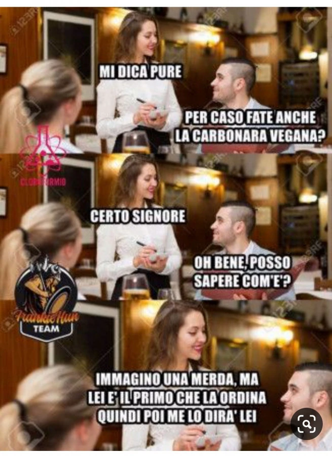 La carbonara vegana