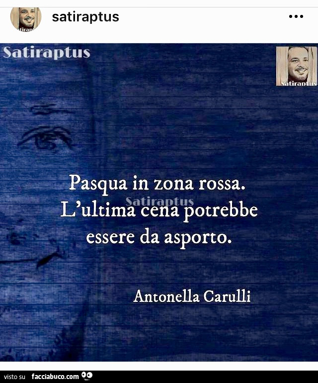 Pasqua in zona rossa. L'ultima cena potrebbe essere da asporto