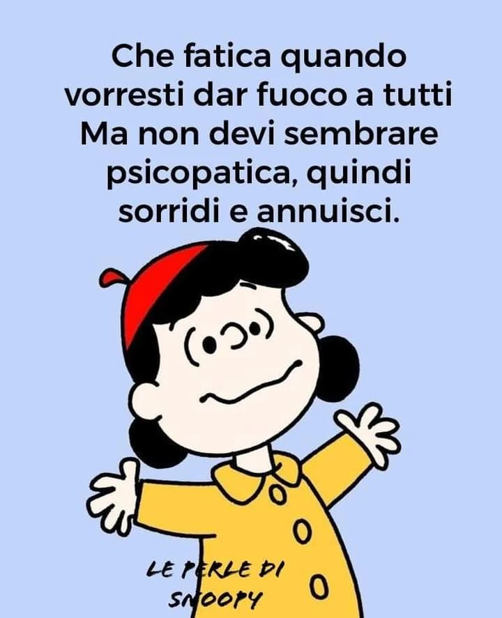 Non devi sembrare psicopatica