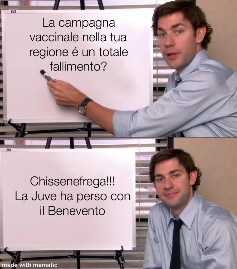 Juve Benevento campagna vaccinale