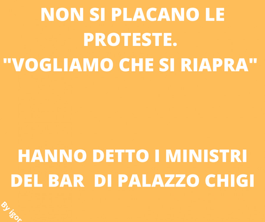 Proteste in tutta italia