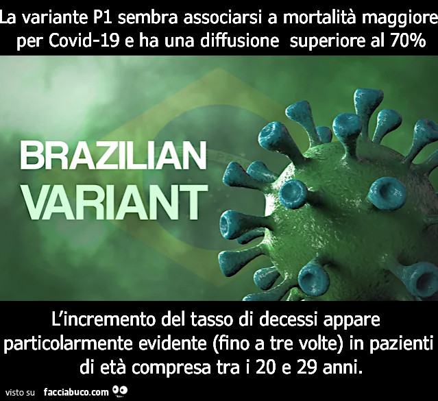 La “variante brasiliana” la P1