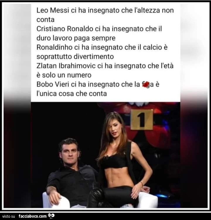 Leo messo ci ha insegnato che l'altezza non conta