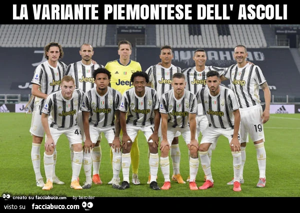 La variante piemontese dell' ascoli