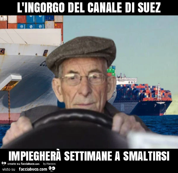 L'ingorgo del canale di suez impiegherà settimane a smaltirsi