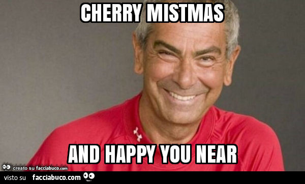 Cherry mistmas and happy you near
