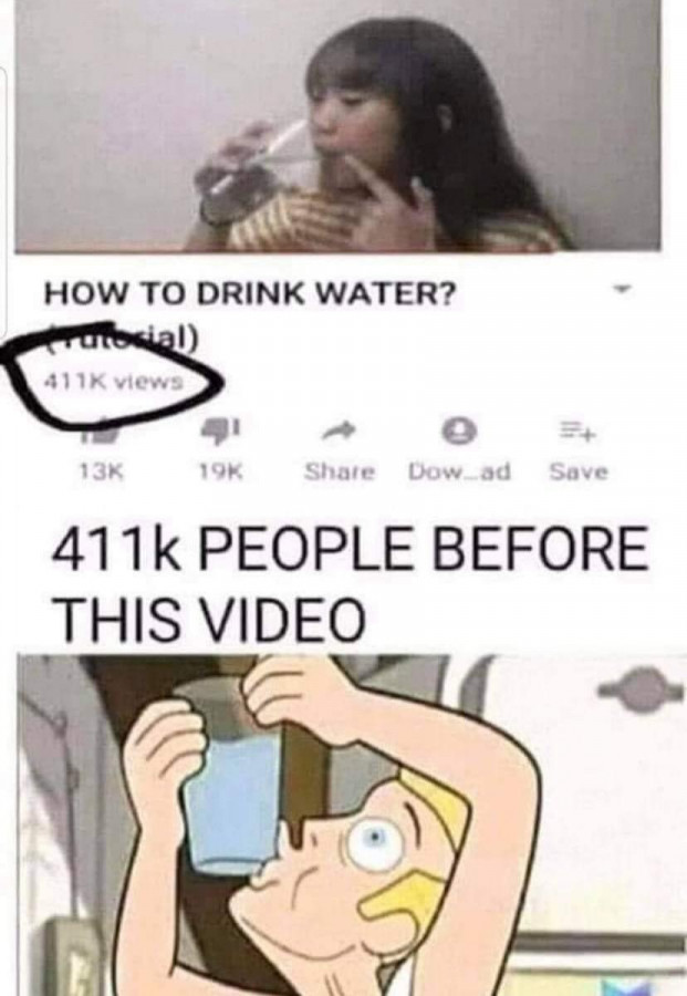Come bere acqua