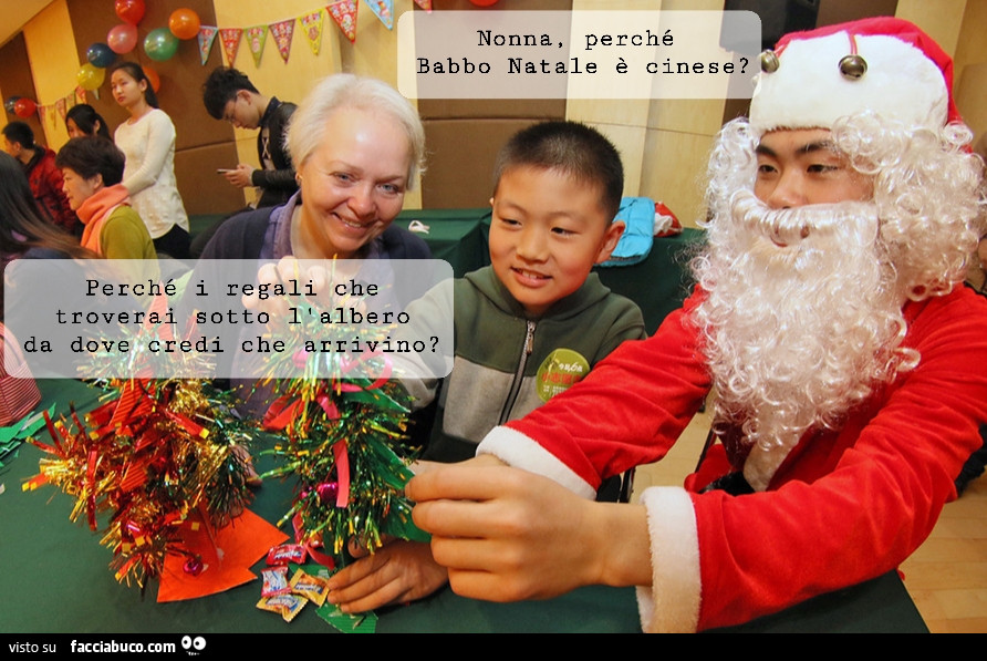Babbo Natale cinese
