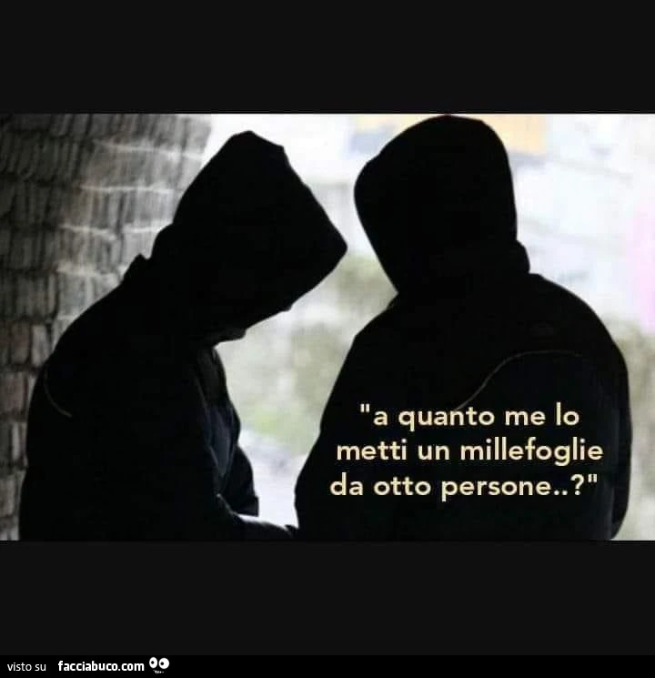A quanto me lo metti un millefoglie da otto persone?