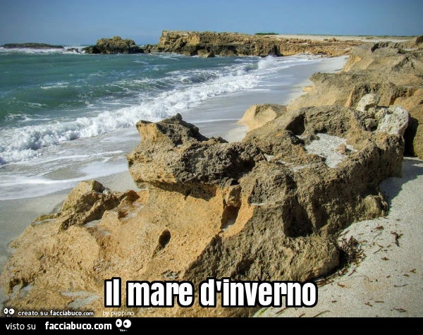 Il mare d'inverno