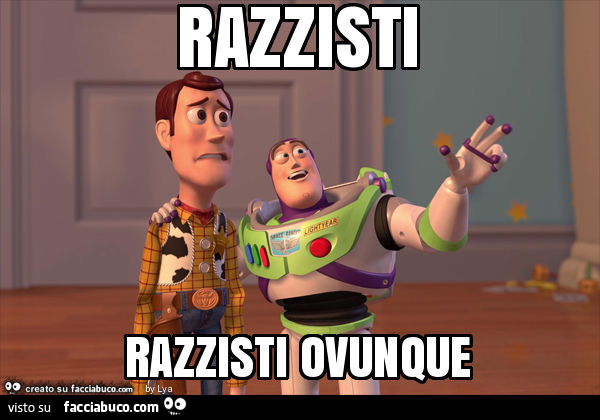 Razzisti razzisti ovunque