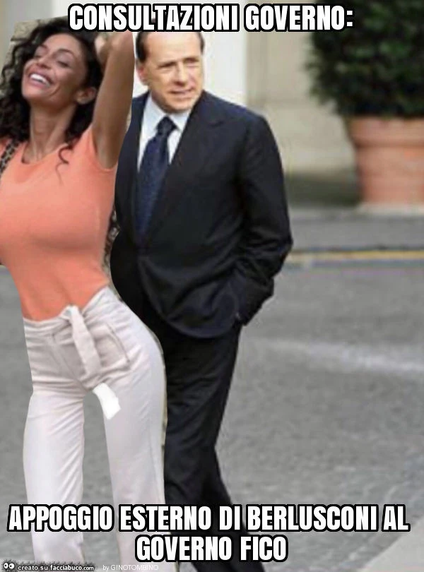 Consultazioni governo: appoggio esterno di berlusconi al governo fico