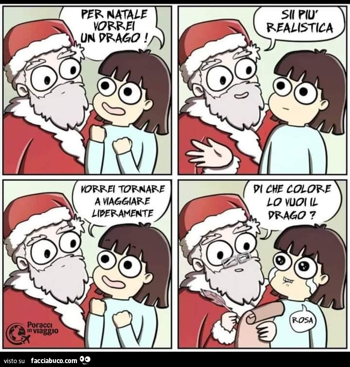Cosa vuoi per Natale?