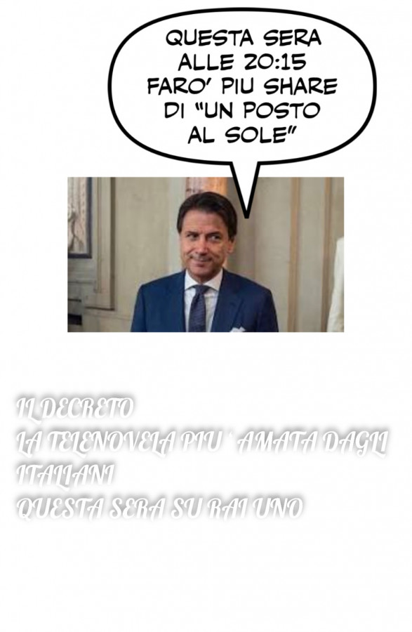 Questa sera alle 20: 15 farò più share di un posto al sole