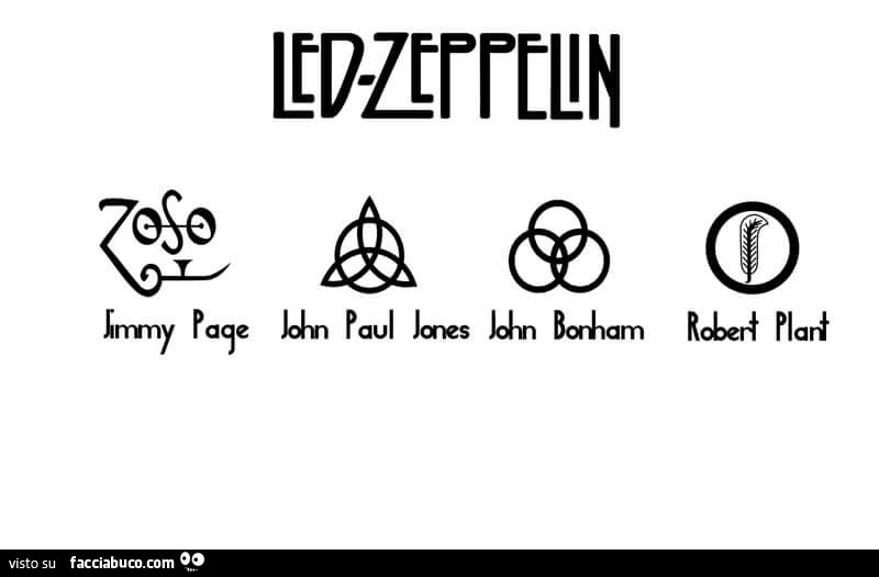 Led Zeppelin. Jimmy Page. John Paul Jones. John Banham. Robert Plant