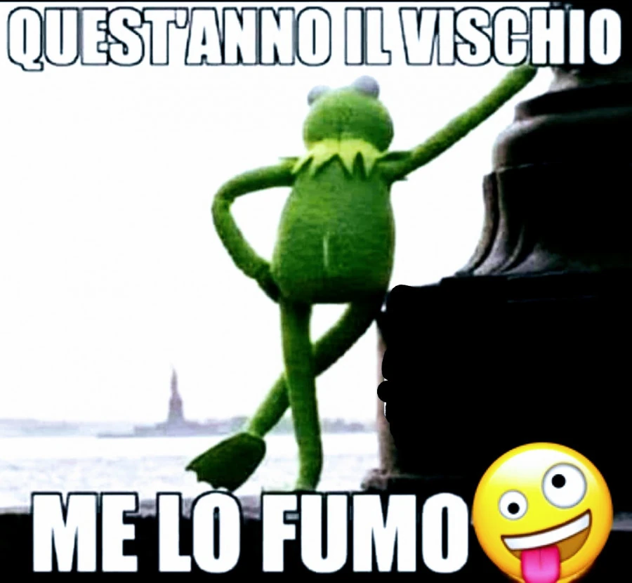 Quest'anno il vischio me lo fumo