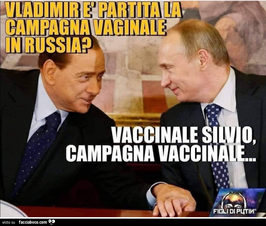 Vladimir è partita campagna vaginale in russia? Vaccinale Silvio campagna vaccinale