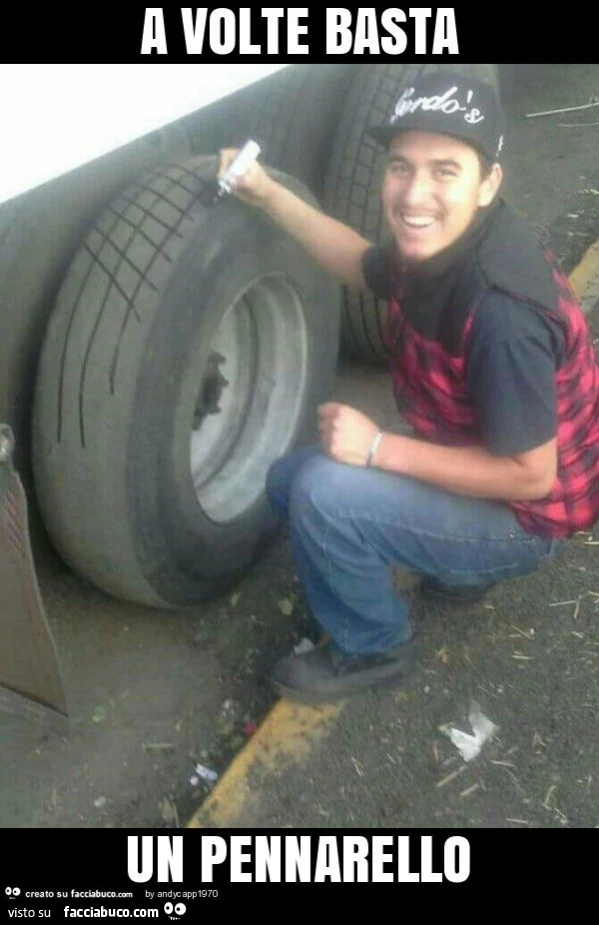 A volte basta un pennarello