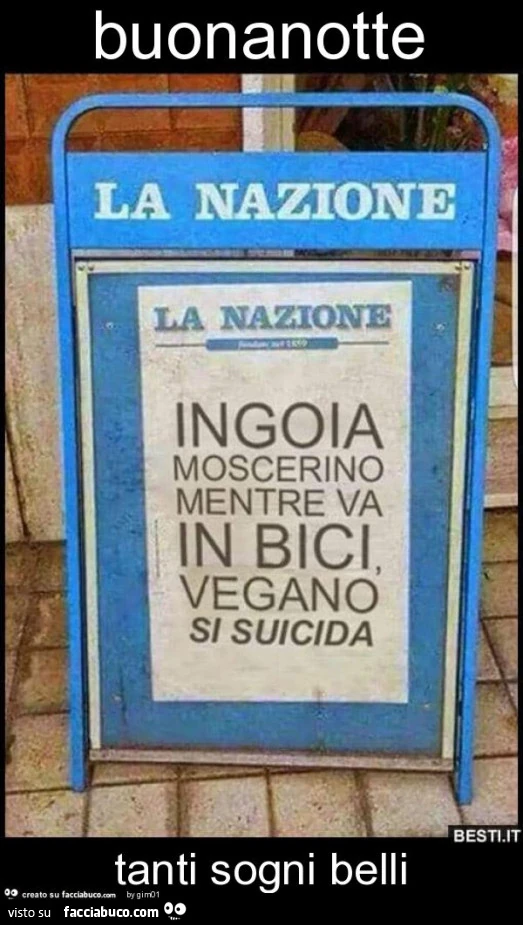 Buonanotte tanti sogni belli