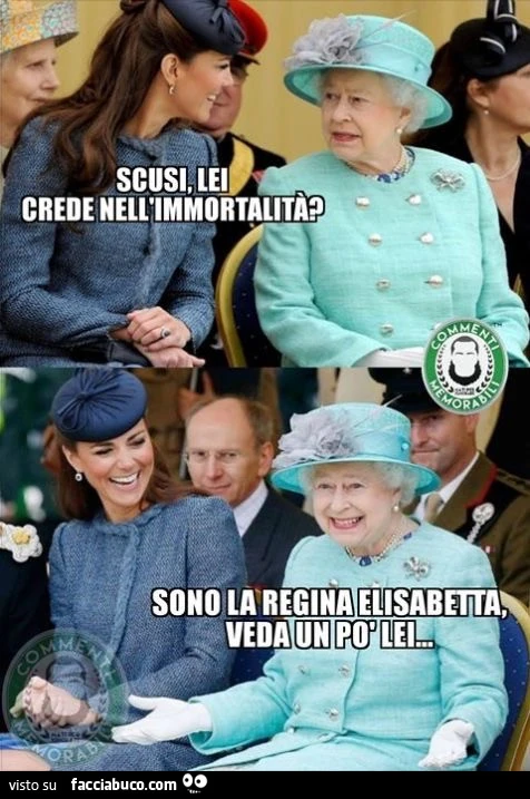 Scusi lei crede nell'immortalità?