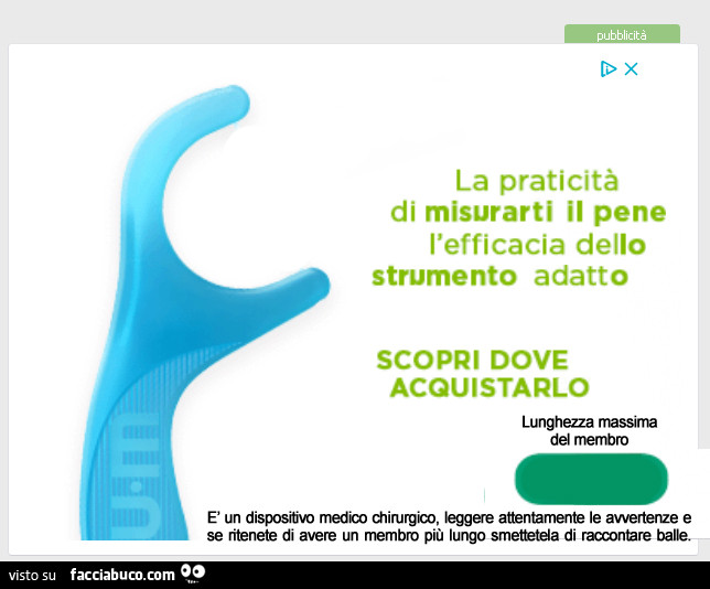 Misuratore di pene