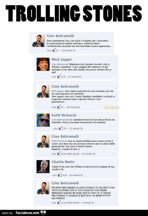 Trolling Stones
