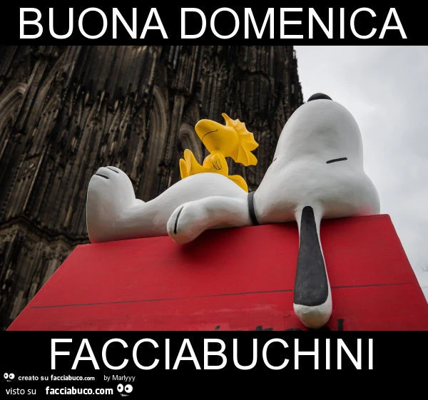 Buona domenica facciabuchini