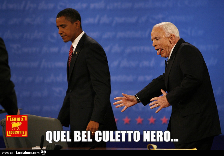 Quel bel culetto nero