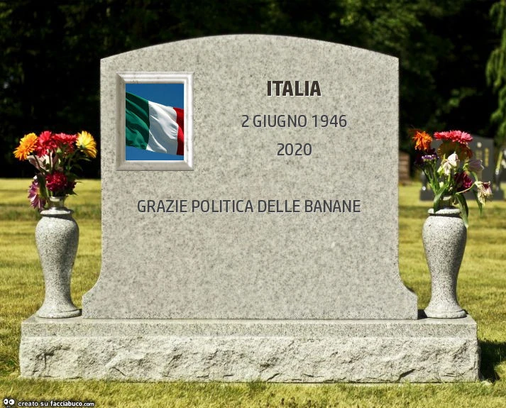 Italia. Grazie politica delle banane