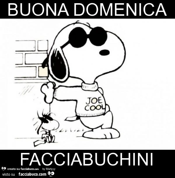Buona domenica facciabuchini