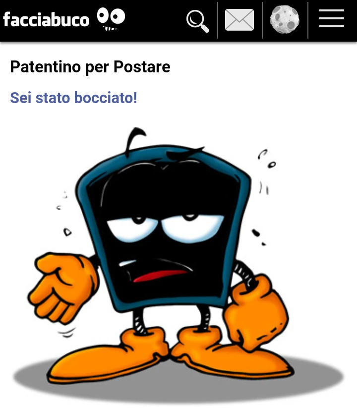 Il patentino di Facciabuco