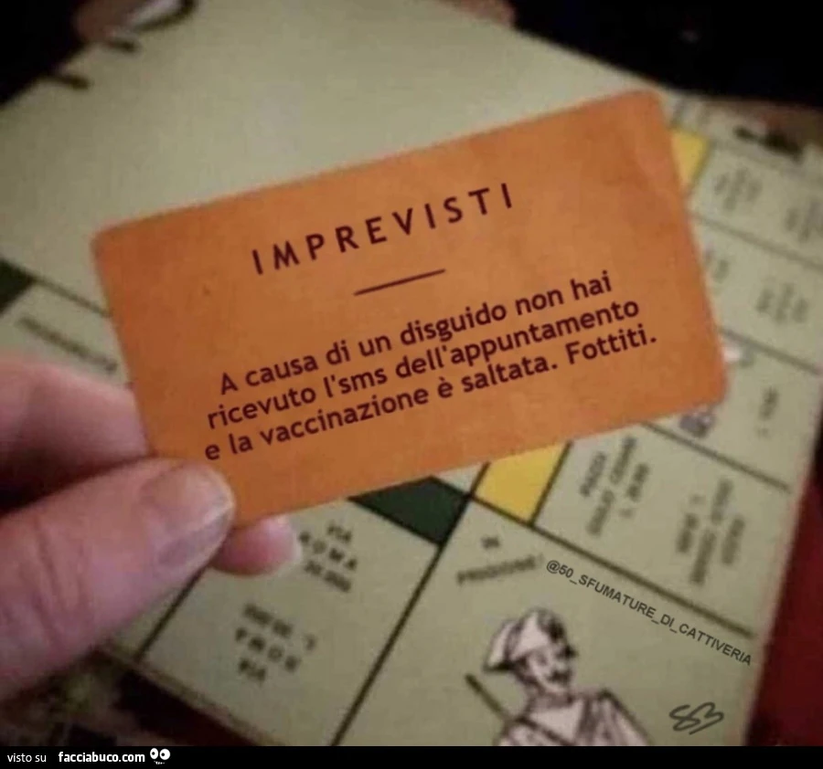 Imprevisti vaccinazione