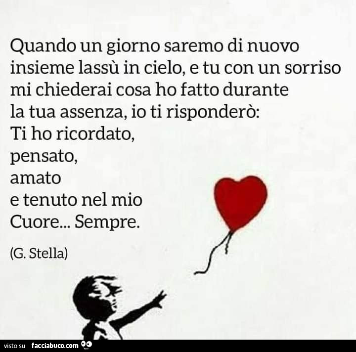 Quando Un Giorno Saremo Di Nuovo Insieme