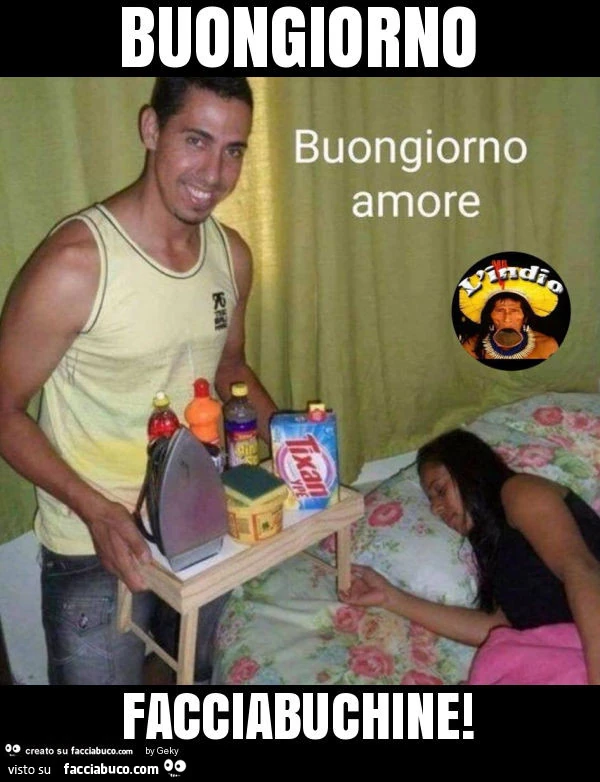 Buongiorno facciabuchine