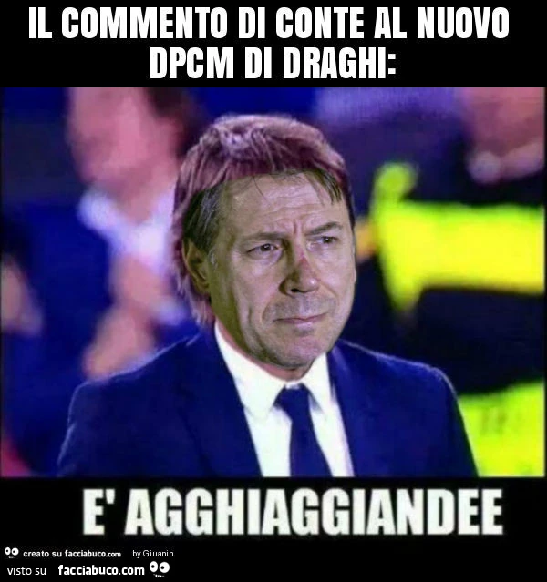 Il commento di conte al nuovo dpcm di draghi