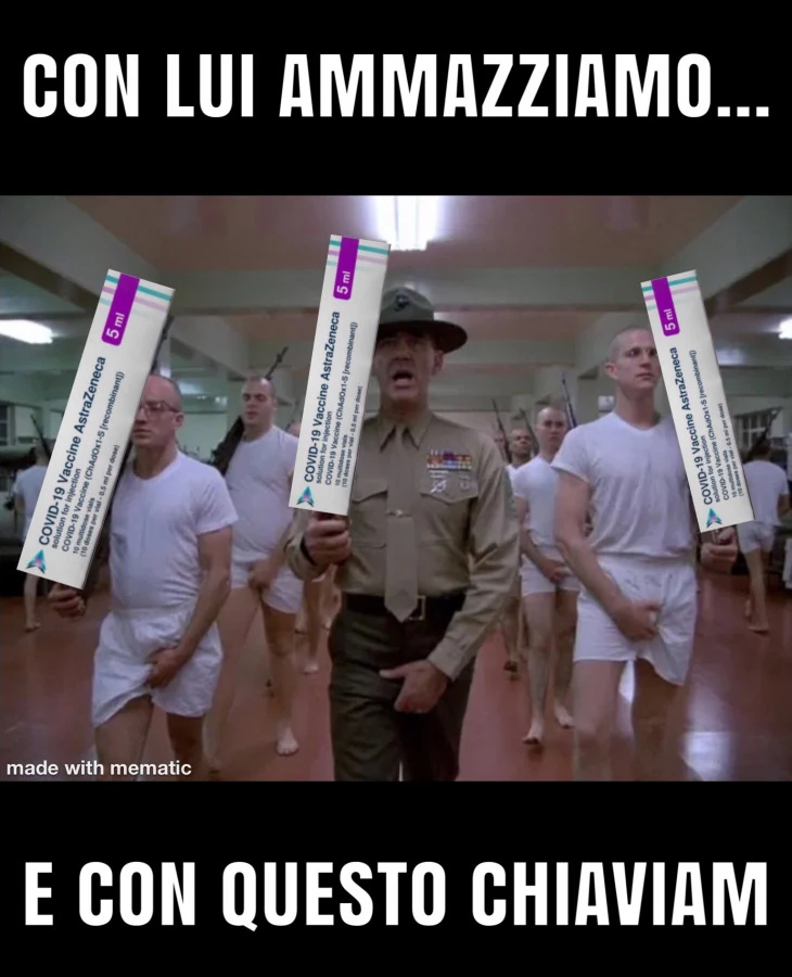 Astrazeneca full metal jacket